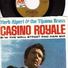 NM AM 850 45+ PS HERB ALBERT Casino Royal/Wall Street