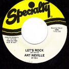 SPECIALITY 745 ART NEVILLE Let's Rock/Time Rock n Roll