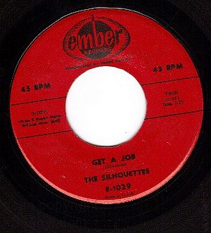 NM EMBER 1029 45 SILHOUETTES ~ Get A Job ~ I Am Lonely