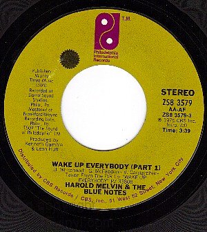 NM CBS 3579 HAROLD MELVIN & THE BLUENOTES Wake Up Pt 1