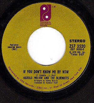CBS 3520 HAROLD MELVIN & THE BLUENOTES Don't Know Me By
