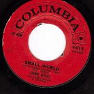 NM COLUMBIA 4-41410 JOHNNY MATHIS Small World ~ You Are
