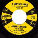 COLUMBIA 4-41193 JOHNNY MATHIS A Certain Smile ~ Let It