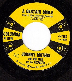 COLUMBIA 4-41193 JOHNNY MATHIS A Certain Smile ~ Let It