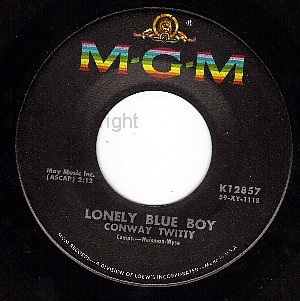 MGM K12857 CONWAY TWITTY Lonely Blue Boy/Star Spangled