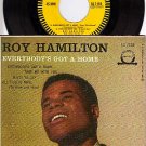 NM 45 + PS EPIC EG 7159 ROY HAMILTON ~ Everybodys Got A