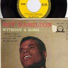 EPIC 45 + PS EG 7158 ROY HAMILTON Without A Song/Little