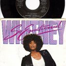 ARISTA 9642 PROMO 45 + PS WHITNEY HOUSTON So Emotional