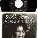 ARISTA 8720 45 + PS WHITNEY HOUSTON Love Will Save The