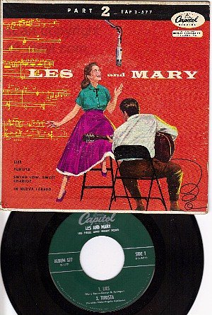 NM CAPITOL EAP 2-577 LES PAUL AND MARY Lies/Turista/Low