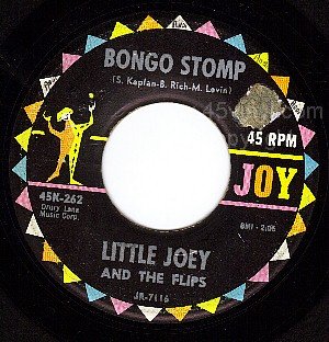 NM JOY 262 LITTLE JOEY AND THE FLIPS Bongo Stomp/Lost