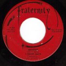 FRATERNITY 906 LONNIE MACK Memphis ~ Down In The Dumps