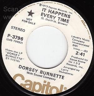 NM CAPITOL PRM 45 DORSEY BURNETTE It Happens Every Time