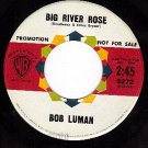 WB 5272 PROMO BOB LUMAN Big River Rose/Belonging To You