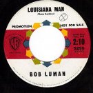 M- WB 5255 PROMO BOB LUMAN Louisiana Man/Rocks Of Reno