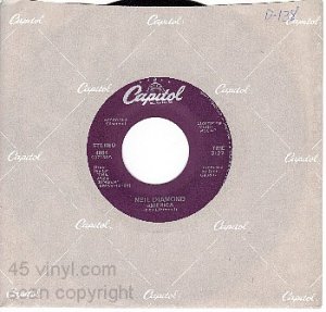 NM 45 CAPITOL 4994 NEIL DIAMOND America ~ Songs Of Life