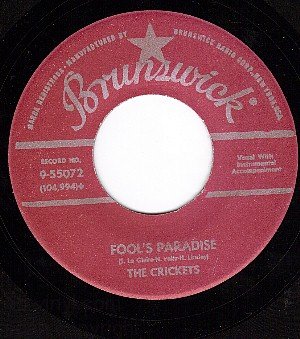 NM BRUNSWICK 9-55072 CRICKETS Fools Paradise ~ Think It