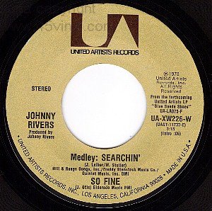 NM UA XW226 JOHNNY RIVERS Medley; Searchin ~ New York