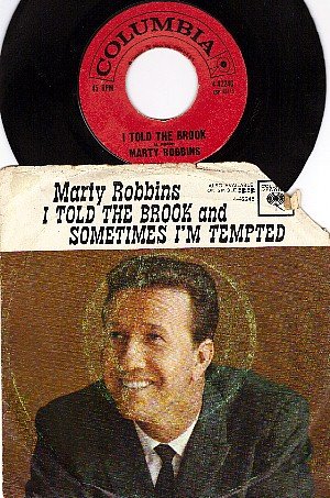 NM REC+ PS 45 MARTY ROBBINS 42246 ~ I Told The Brook
