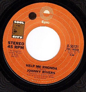 EPIC 50121 45 JOHNNY RIVERS Help Me Rhonda ~ New Lovers
