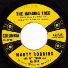 COLUMBIA MARTY ROBBINS 41325 Hanging Tree/Blues Country