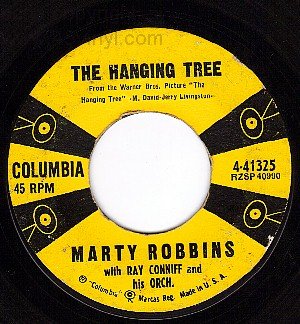 COLUMBIA MARTY ROBBINS 41325 Hanging Tree/Blues Country