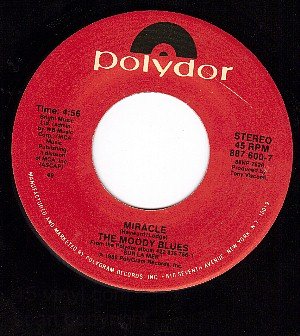 NM POLYDOR MOODY BLUES Miracle ~ Know You're Out There