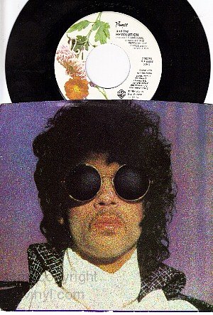 M- 45 + PS WB 7-29286 PRINCE ~ When Doves Cry ~ 17 Days