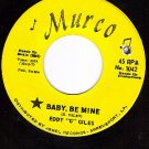MURCO 1042 EDDY G GILES Baby Be Mine/Love With Feeling