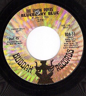 NM PROMO 45 BUDDAH 31 LEMON PIPERS ~ Blueberry Blue