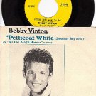 NM EPIC 5-10048 45 + PS BOBBY VINTON ~ Petticoat White