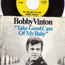 EPIC 10305 45 + PS BOBBY VINTON Take Good Care My Baby