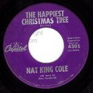 CAPITOL 4301 NAT KING COLE Happiest Christmas Tree/Buon