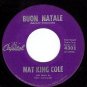 CAPITOL 4301 NAT KING COLE Happiest Christmas Tree/Buon
