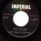 IMPERIAL 5468 JAMES (Sugarboy) CRAWFORD She's The One
