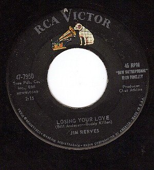 RCA 47-7950 JIM REEVES Losing Your Love/What I Feel In