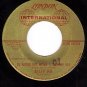 PROMO 45 LONDON INT 10029V WILL GLAHE Rather Buy Myself