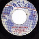 PHILLIPS 3552 CHARLIE RICH Lonely Weekends ~ Everything