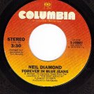 NM 45 COLUMBIA 10897 NEIL DIAMOND Forever In Blue Jeans