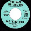 PROMO CAPITOL F4184 NAT KING COLE You Made Me Love You
