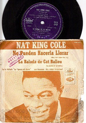 CAPITOL 33M-5412 NAT KING COLE La Balada De Cat Ballou