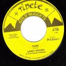 M- 45 rpm RIPETE 130 JAMES BROWN ~ Think ~ Try Me