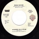 NM WB ROSE ROYCE Love Dont Live Here Anymore ~ Wishing