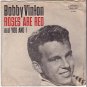 PICTURE SLEEVE PS BOBBY VINTON Roses Are Red/You And I
