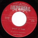 IMPERIAL X5442 FATS DOMINO Valley Of Tears/You I Love