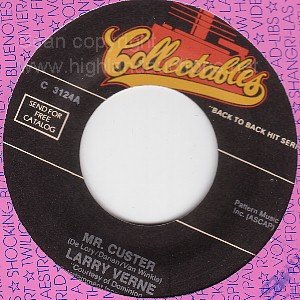 NM 45 LARRY VERNE/CANNIBAL/HEADHUNTERS Mr. Custer/1000