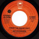NM EPIC 50059 45 REO SPEEDWAGON Throw The Chains Away