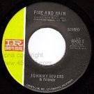 IR 66453 45 JOHNNY RIVERS Fire And Rain ~ Apple Tree