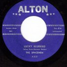ALTON 300 45 rpm THE SPACEMEN Lucky Bluebird ~ Movin Up