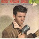 PICTURE SLEEVE IMPERIAL 5463 RICKY NELSON Have I Told